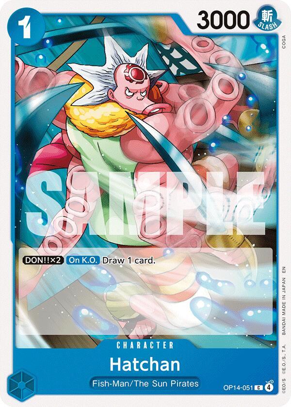 Hatchan C The Azure Sea's Seven OP14-051 NM