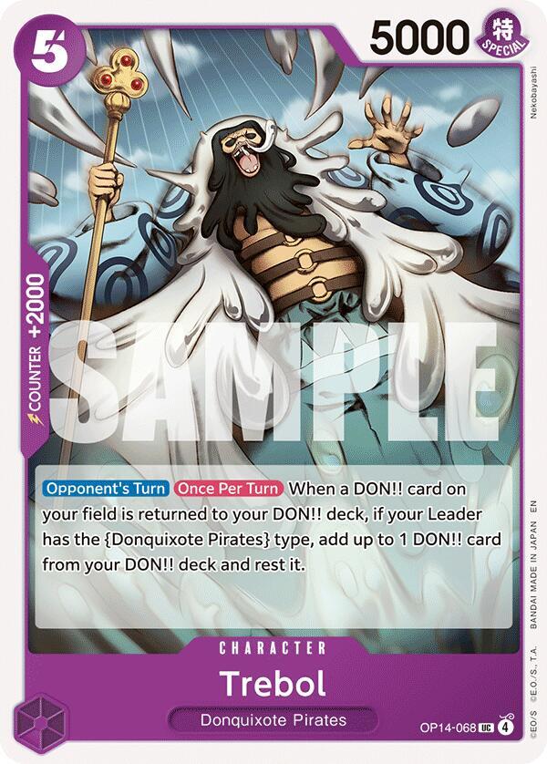 Trebol UC The Azure Sea's Seven OP14-068 NM