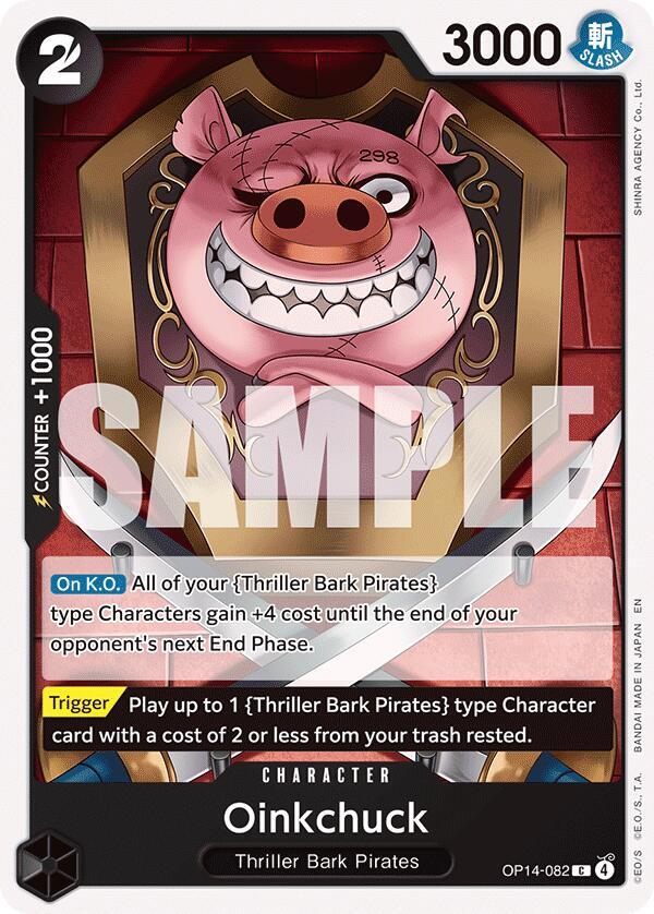 Oinkchuck C The Azure Sea's Seven OP14-082 NM