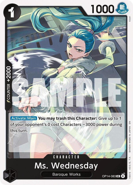 Ms. Wednesday UC The Azure Sea's Seven OP14-083 NM