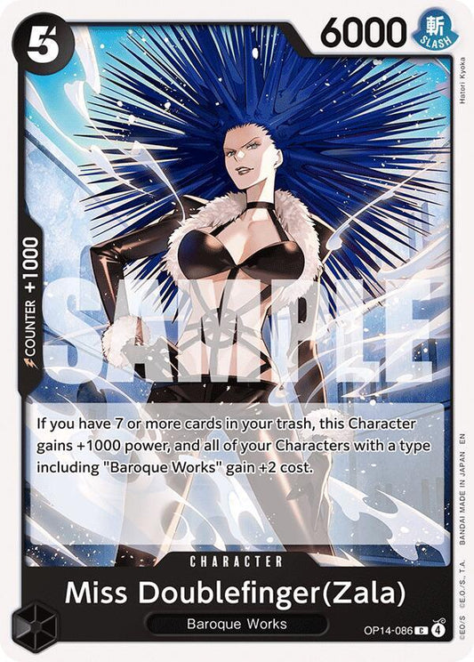 Miss Doublefinger(Zala) C The Azure Sea's Seven OP14-086 NM