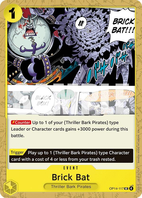 Brick Bat UC The Azure Sea's Seven OP14-117 NM
