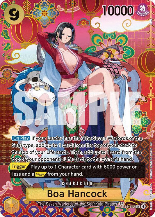 Boa Hancock - OP14-112 (SP) SR The Azure Sea's Seven OP14-112 NM