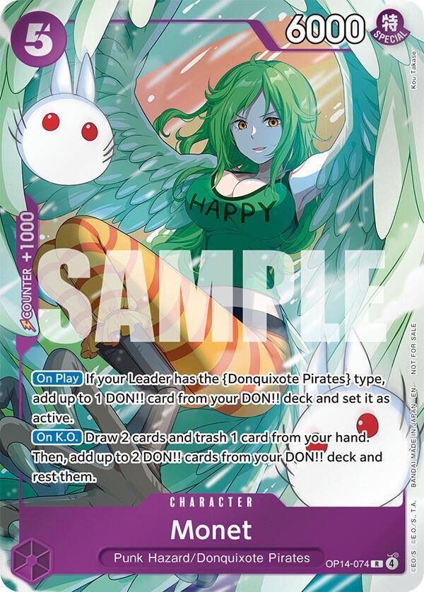 Monet (Dash Pack) R The Azure Sea's Seven OP14-074 NM