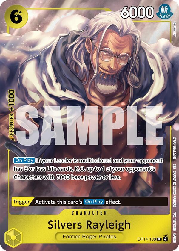 Silvers Rayleigh (Dash Pack) R The Azure Sea's Seven OP14-108 NM