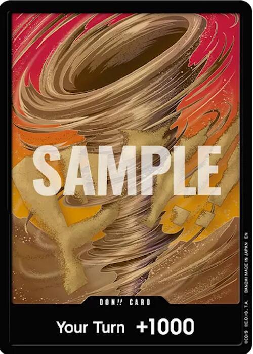 DON!! Card (Crocodile) (Double Pack Set Vol. 9) DON!! The Azure Sea's Seven NM