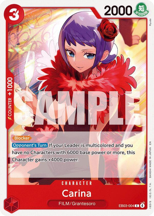 Carina C Extra Booster: One Piece Heroines Edition EB03-004 NM