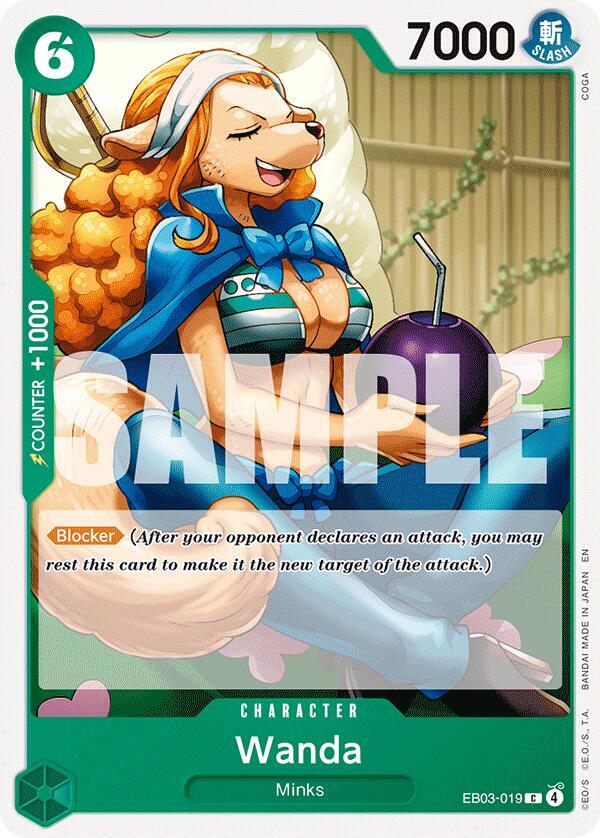 Wanda C Extra Booster: One Piece Heroines Edition EB03-019 NM