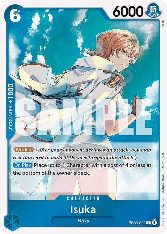 Isuka R Extra Booster: One Piece Heroines Edition EB03-022 NM