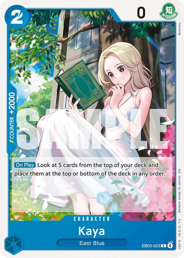 Kaya C Extra Booster: One Piece Heroines Edition EB03-023 NM