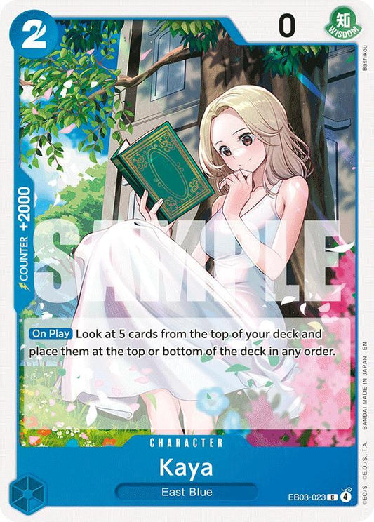 Kaya C Extra Booster: One Piece Heroines Edition EB03-023 NM