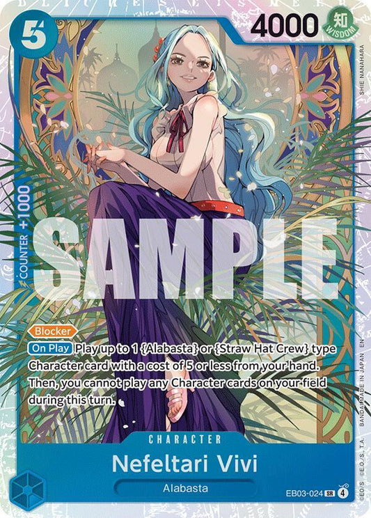 Nefeltari Vivi (024) SR Extra Booster: One Piece Heroines Edition EB03-024 NM