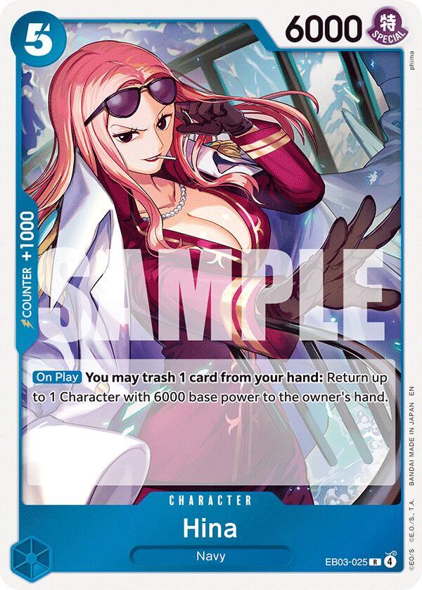 Hina R Extra Booster: One Piece Heroines Edition EB03-025 NM