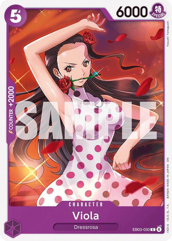 Viola C Extra Booster: One Piece Heroines Edition EB03-030 NM