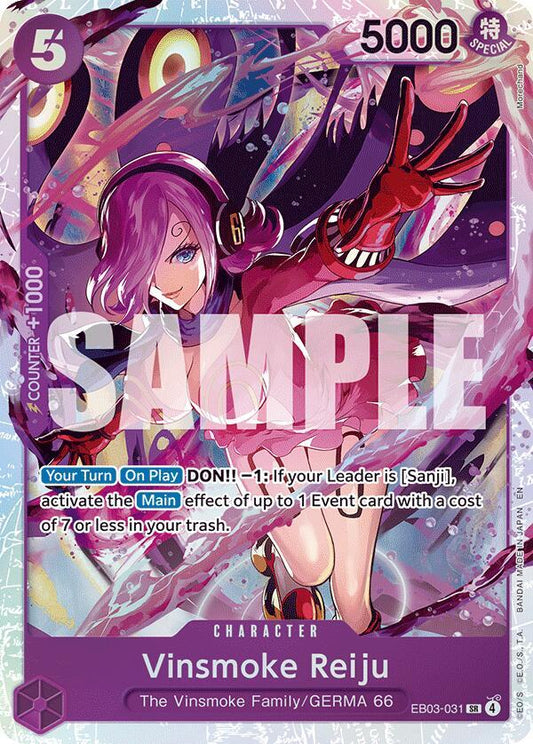 Vinsmoke Reiju SR Extra Booster: One Piece Heroines Edition EB03-031 NM