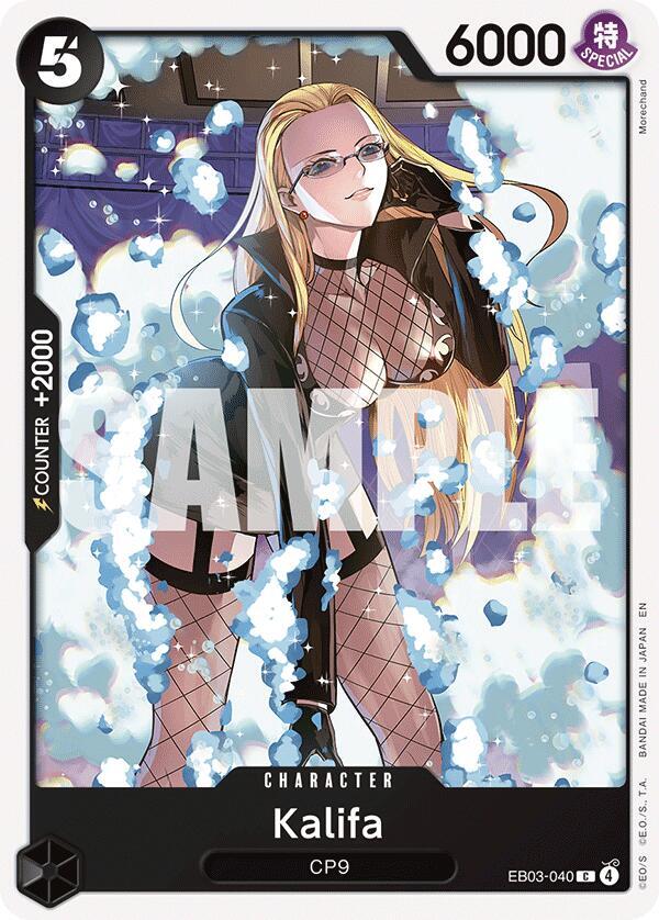 Kalifa C Extra Booster: One Piece Heroines Edition EB03-040 NM