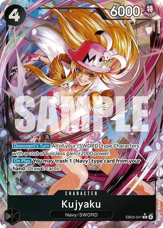 Kujyaku (Alternate Art) R Extra Booster: One Piece Heroines Edition EB03-041 NM