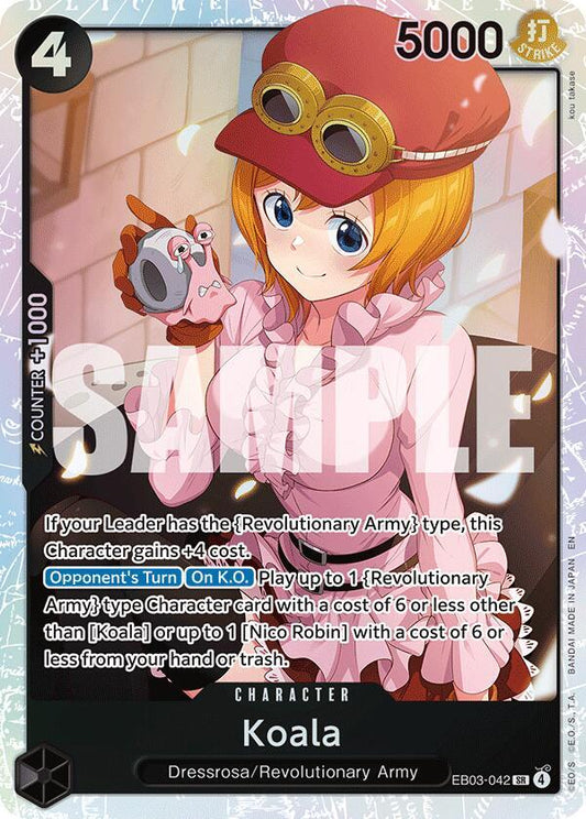 Koala SR Extra Booster: One Piece Heroines Edition EB03-042 NM