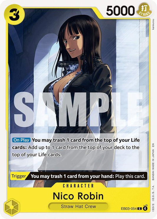 Nico Robin (054) C Extra Booster: One Piece Heroines Edition EB03-054 NM