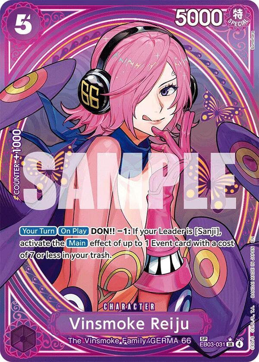 Vinsmoke Reiju (SP) SR Extra Booster: One Piece Heroines Edition EB03-031 NM