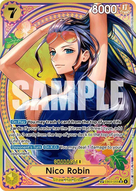 Nico Robin (055) (SP) SR Extra Booster: One Piece Heroines Edition EB03-055 NM