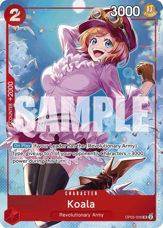 Koala - OP05-006 SR Extra Booster: One Piece Heroines Edition OP05-006 NM