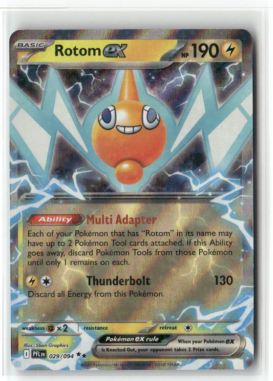 Rotom ex Double Rare ME02: Phantasmal Flames 029/094 NM