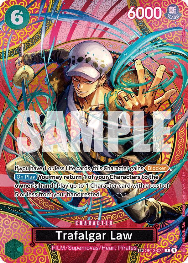 Trafalgar Law (SP) R Adventure on Kami's Island OP13-031 NM