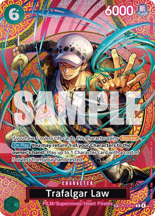 Trafalgar Law (SP) R Adventure on Kami's Island OP13-031 NM