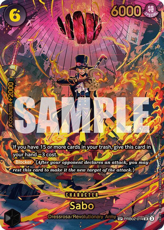 Sabo (PRB02-014) (SP) SR Adventure on Kami's Island PRB02-014 NM