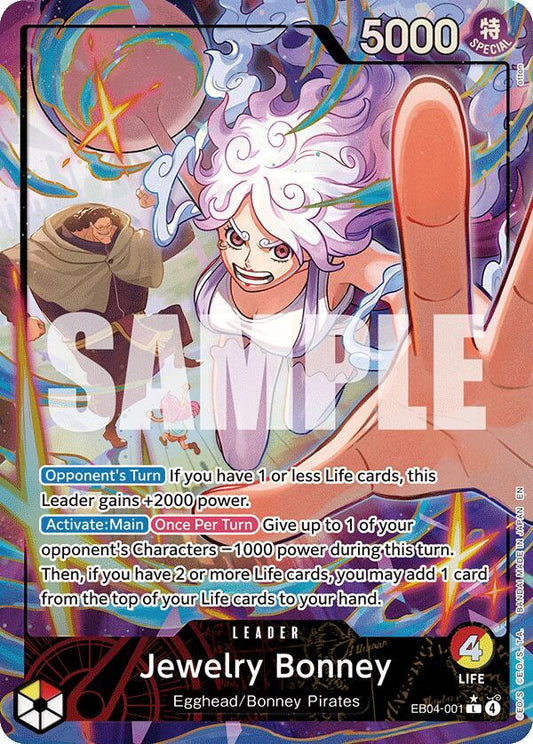 Jewelry Bonney (EB04-001) (Alternate Art) L Adventure on Kami's Island EB04-001 NM