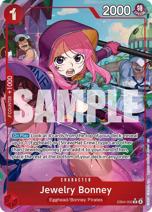 Jewelry Bonney (EB04-002) (Alternate Art) R Adventure on Kami's Island EB04-002 NM