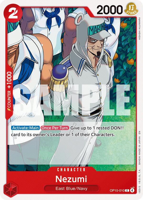 Nezumi C Adventure on Kami's Island OP15-010 NM