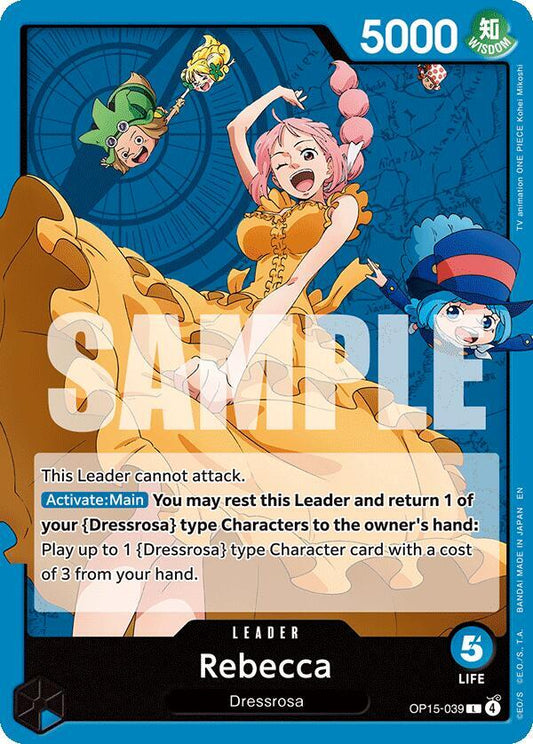 Rebecca (OP15-039) L Adventure on Kami's Island OP15-039 NM