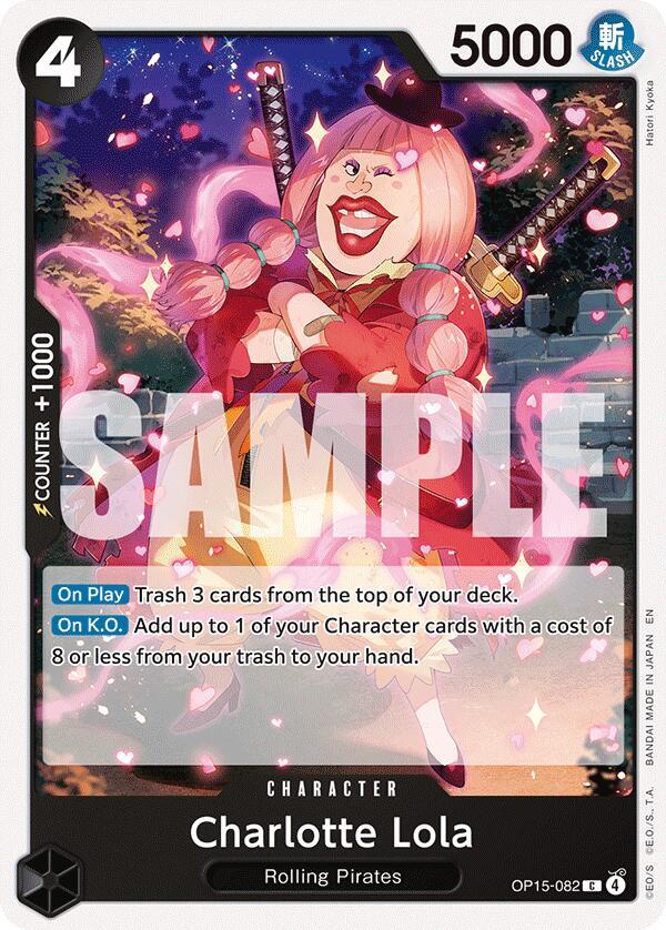 Charlotte Lola C Adventure on Kami's Island OP15-082 NM