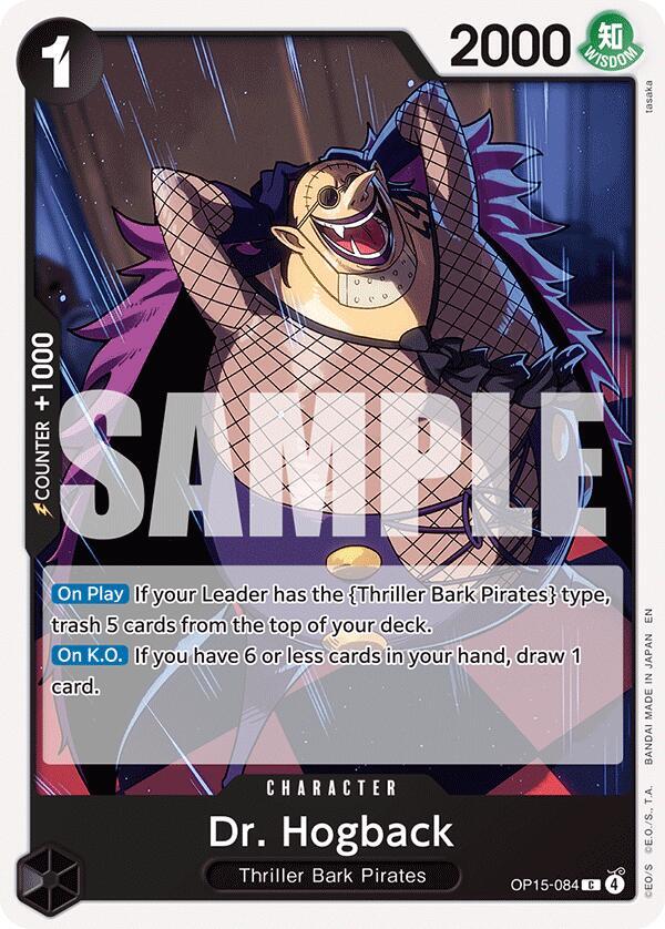 Dr. Hogback C Adventure on Kami's Island OP15-084 NM