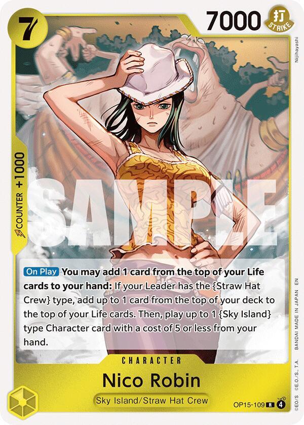Nico Robin (OP15-109) R Adventure on Kami's Island OP15-109 NM