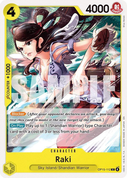 Raki C Adventure on Kami's Island OP15-112 NM