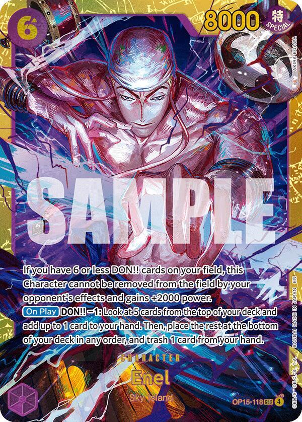 Enel (OP15-118) SEC Adventure on Kami's Island OP15-118 NM