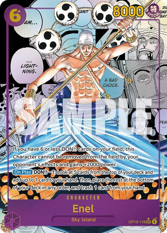 Enel (OP15-118) (Manga) SEC Adventure on Kami's Island OP15-118 NM