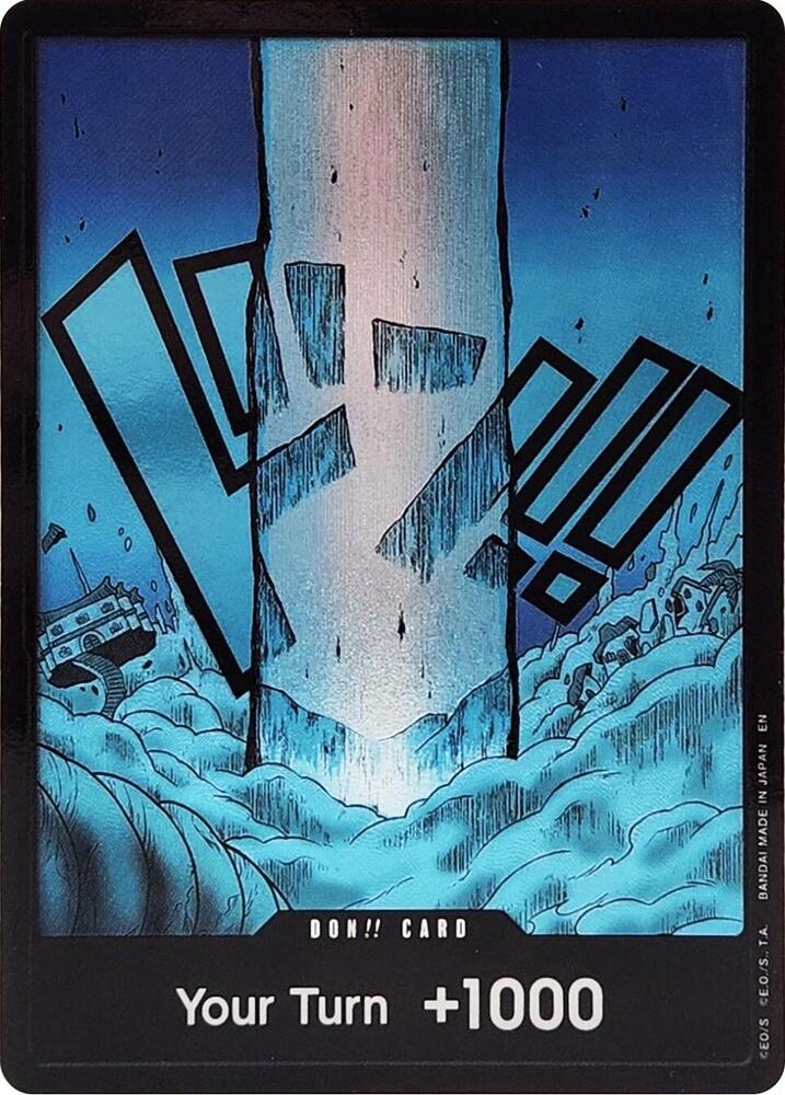 DON!! Card (Enel Lightning) (Double Pack Set Vol. 10) DON!! Adventure on Kami's Island NM