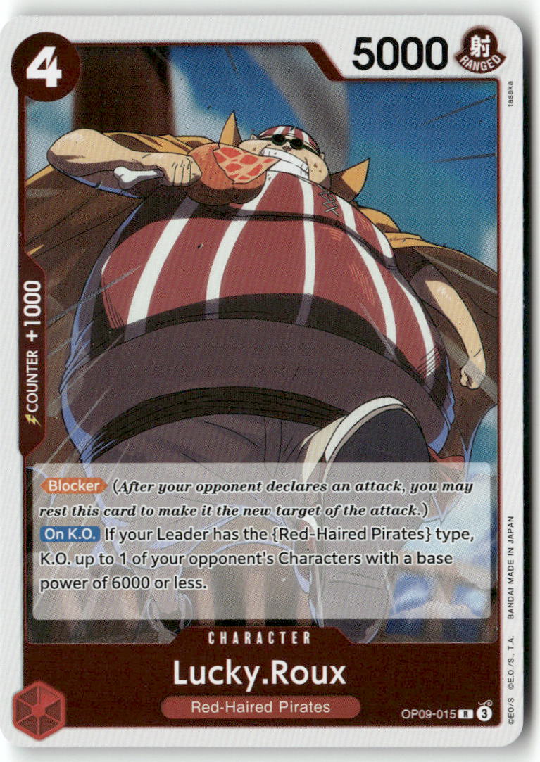 Lucky.Roux R Emperors in the New World OP09-015 NM