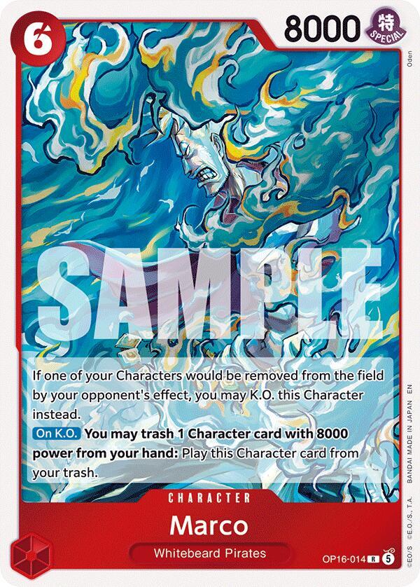 Marco R The Time of Battle OP16-014 NM