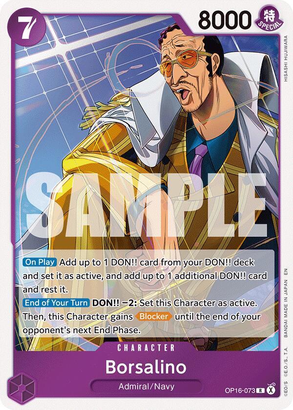 Borsalino R The Time of Battle OP16-073 NM