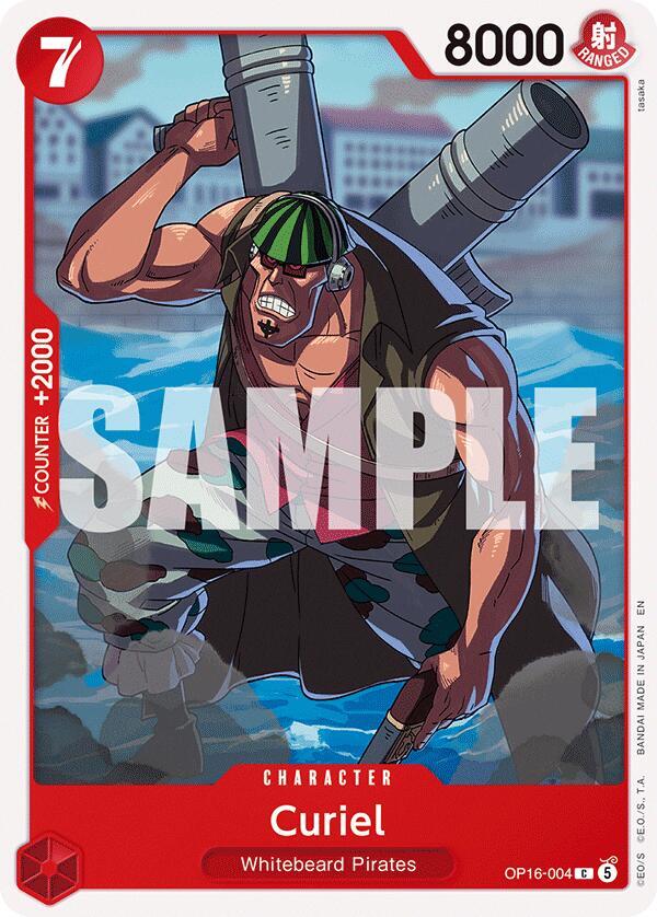 Curiel C The Time of Battle OP16-004 NM