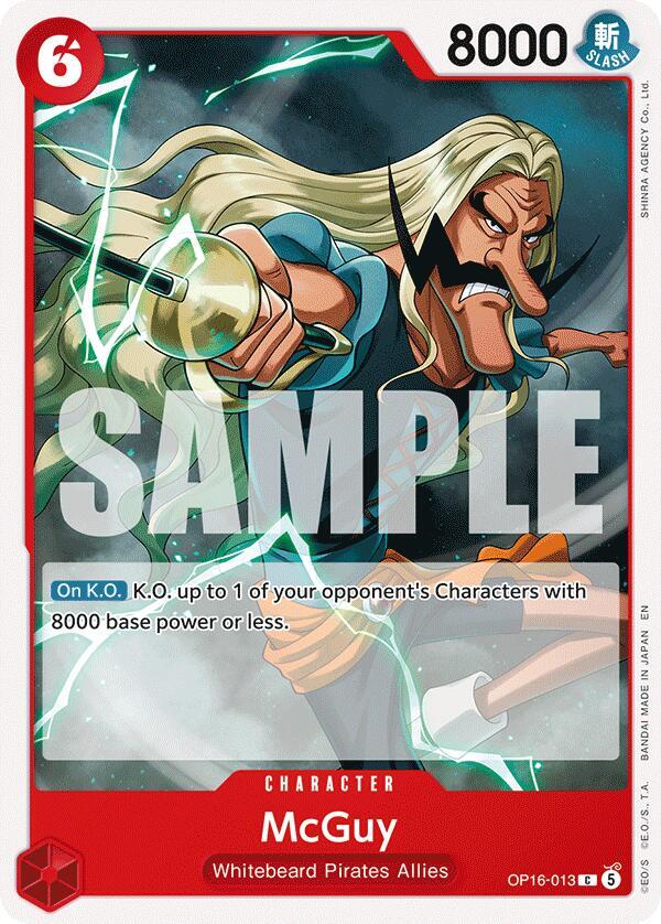 McGuy C The Time of Battle OP16-013 NM
