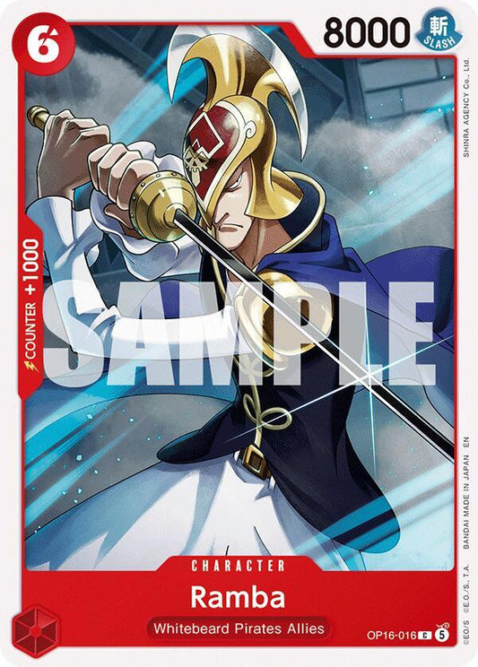 Ramba C The Time of Battle OP16-016 NM