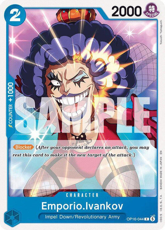 Emporio.Ivankov (044) C The Time of Battle OP16-044 NM