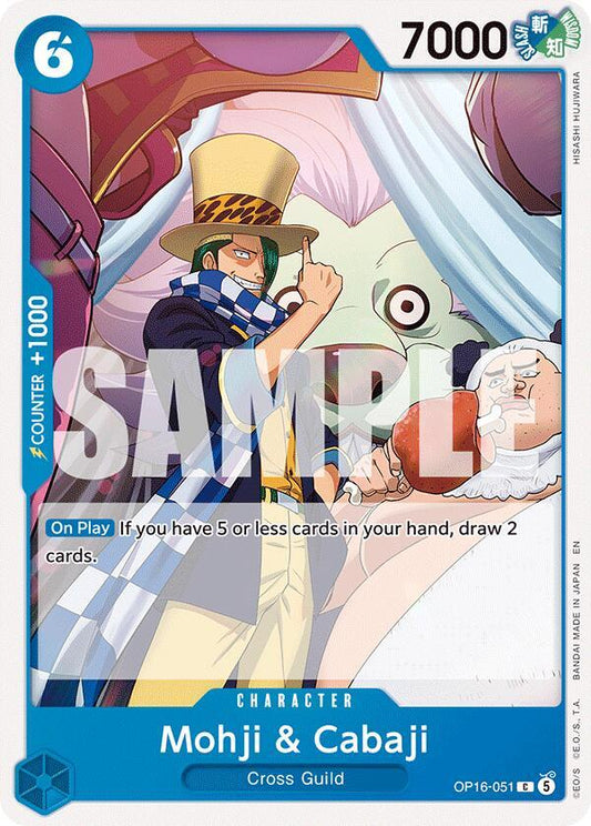 Mohji & Cabaji C The Time of Battle OP16-051 NM