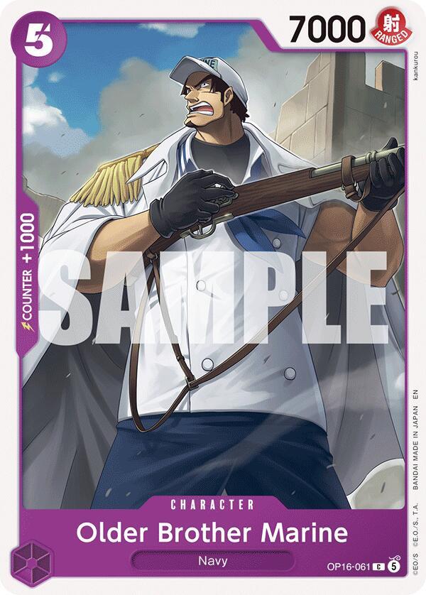 Older Brother Marine C The Time of Battle OP16-061 NM